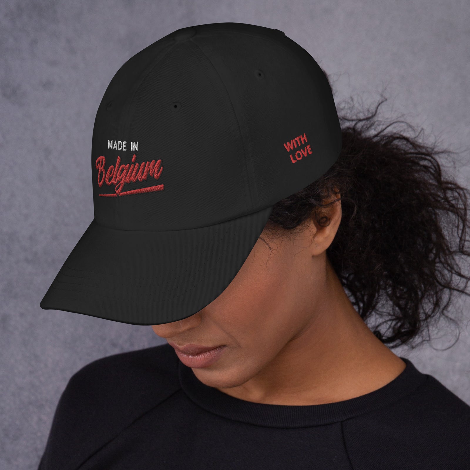 Casquette de Baseball - "Made in Belgium with love"