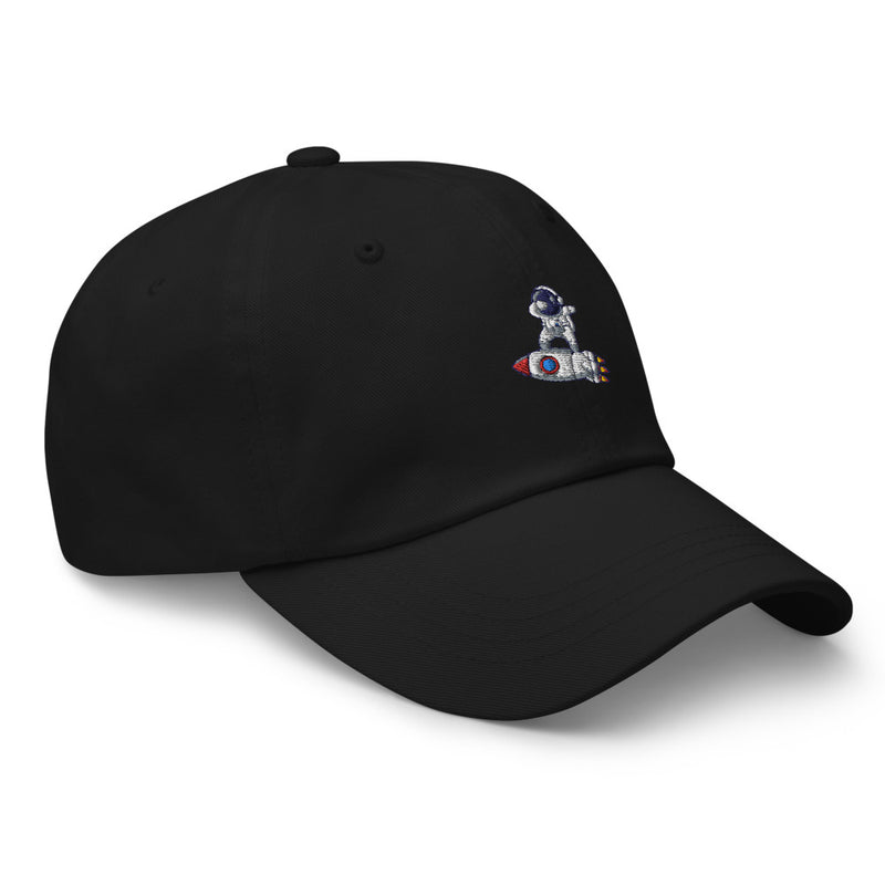 Casquette baseball to the moon noir CHT'M Boutique