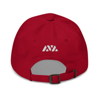 Casquette baseball avax avalanche noir vue de trois quarts CHT'M Boutique