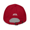 Casquette baseball avax avalanche noir vue de trois quarts CHT'M Boutique