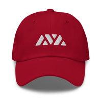 Casquette baseball avax avalanche noir portée en situation CHT'M Boutique