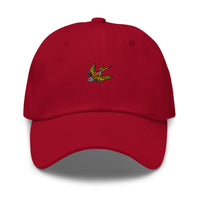 Casquette baseball hirondelle noir vue avant CHT'M Boutique