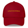 Casquette Belge style  Baseball - Le Roi la Loi la Liberté