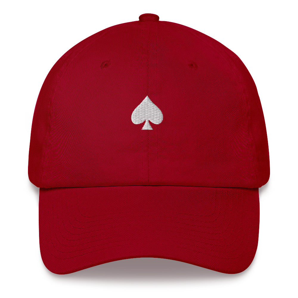 Casquette baseball as de pic noir vue de trois quarts CHT'M Boutique