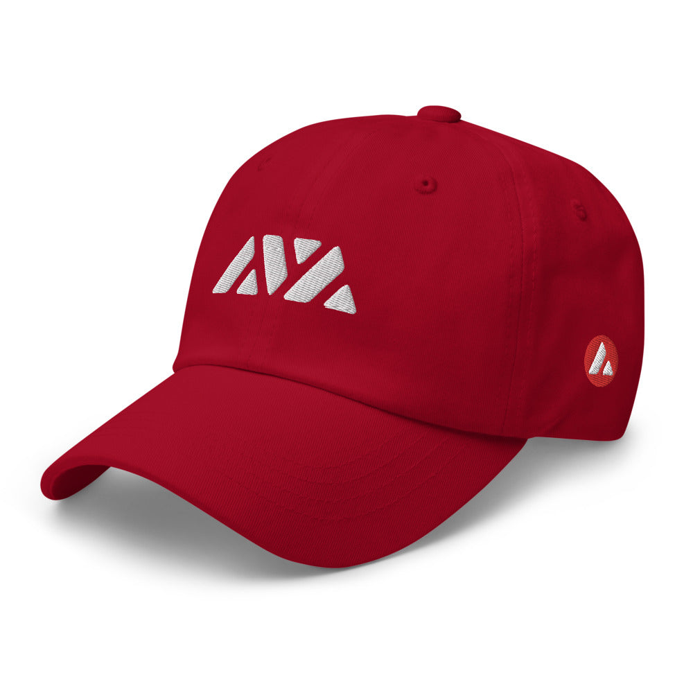 Casquette baseball avax avalanche noir vue de dos CHT'M Boutique