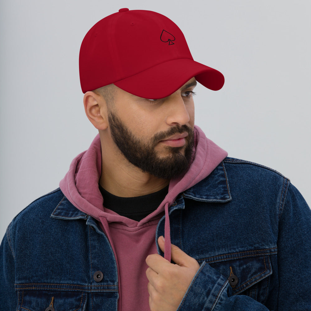 Casquette baseball coton chino kaki vue de profil CHT'M Boutique
