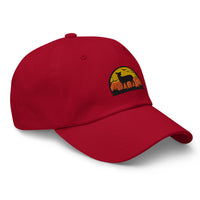 Casquette baseball sun biche camouflage vue de trois quarts CHT'M Boutique