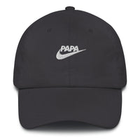 Casquette baseball papa just do it noir vue de dos CHT'M Boutique