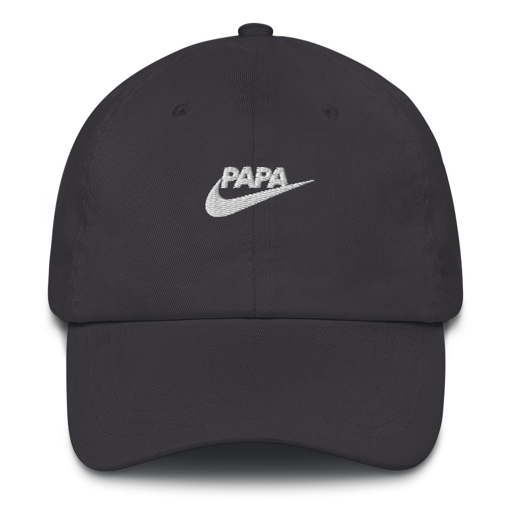 Casquette de Baseball - Parodie Nike "Papa just do it"