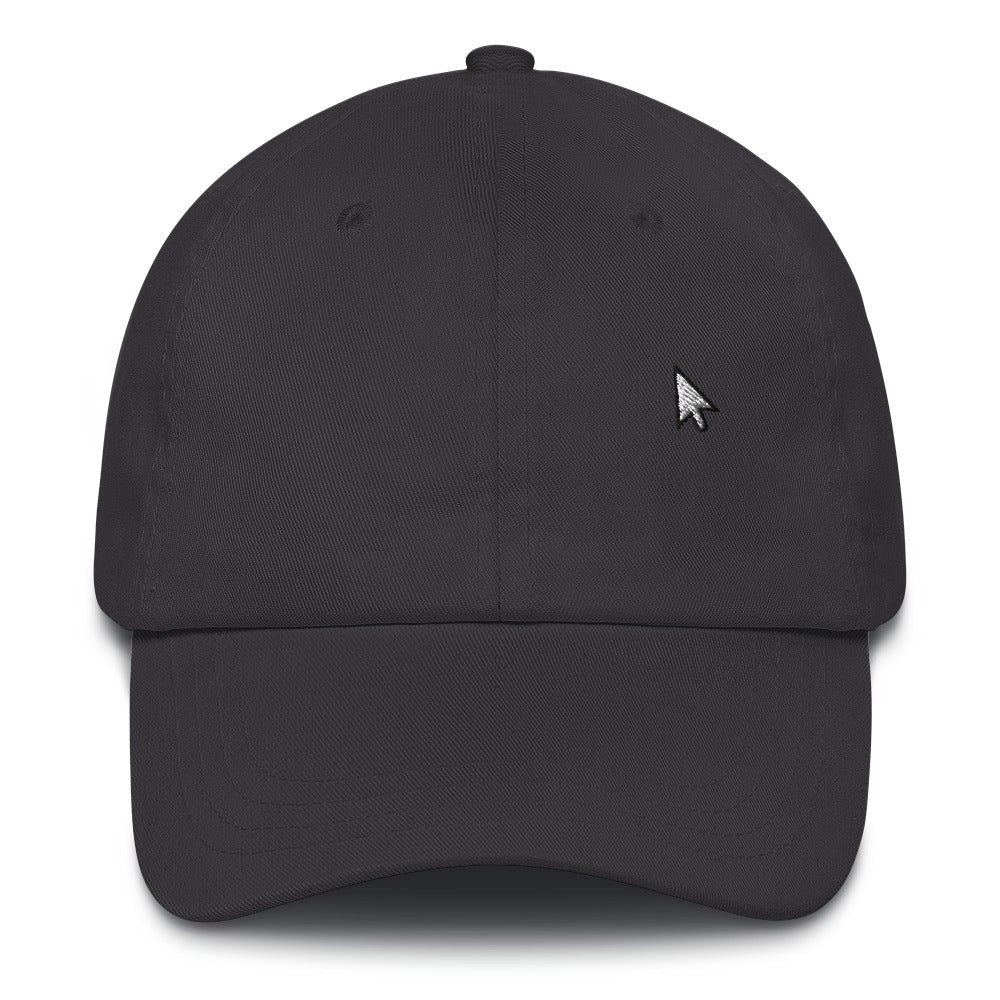 Casquette baseball geek noir vue avant CHT'M Boutique