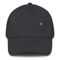 Casquette baseball geek noir vue avant CHT'M Boutique
