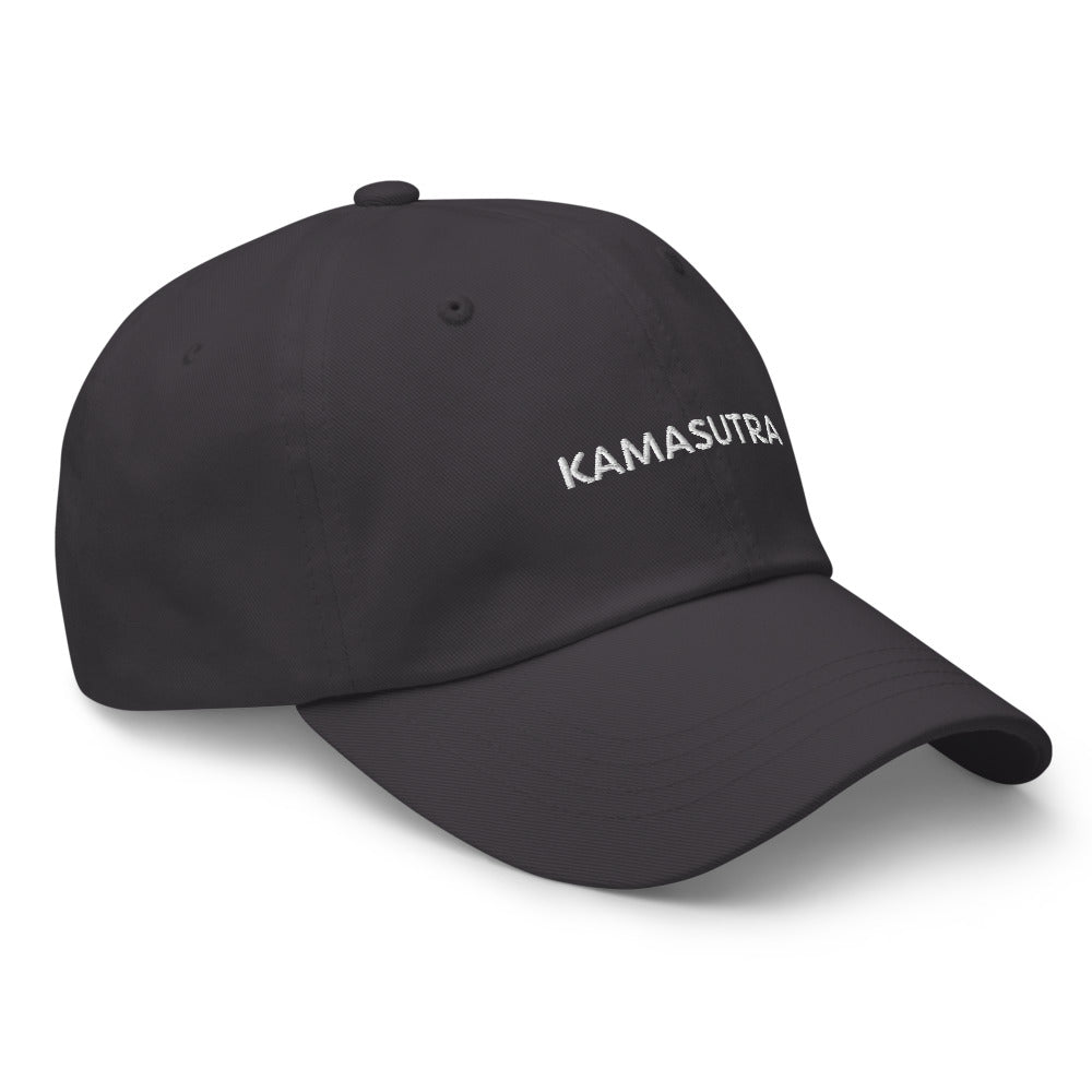 Casquette baseball kamasutra noir vue de profil CHT'M Boutique