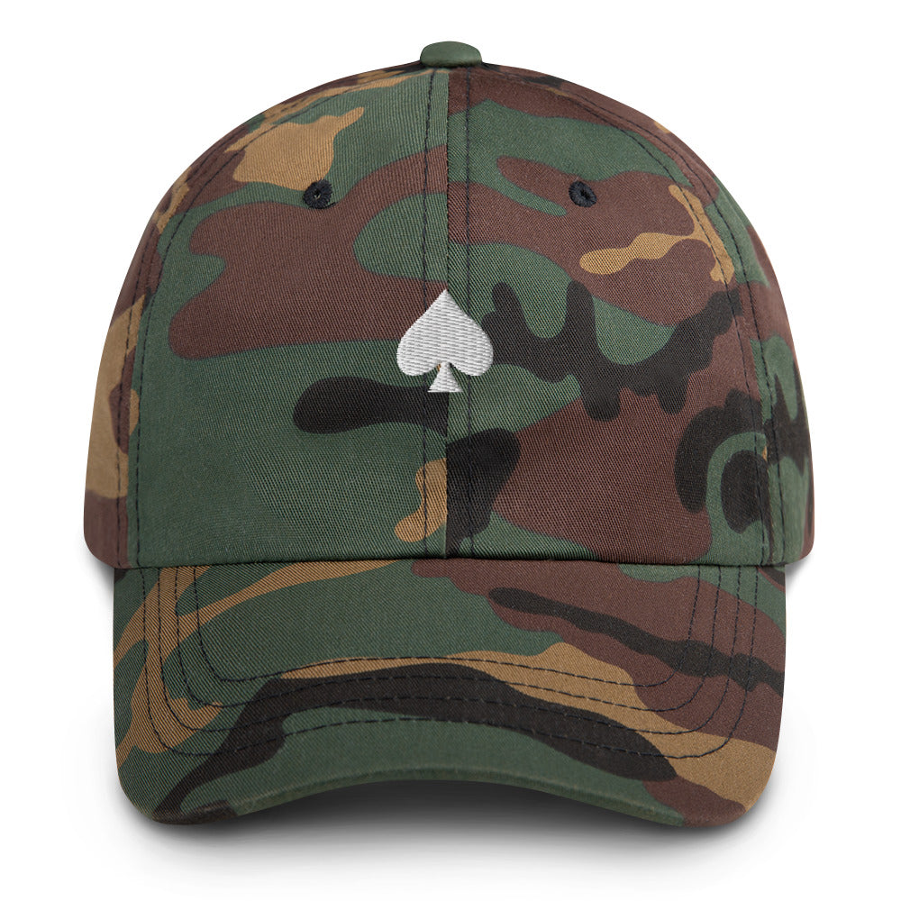 Casquette baseball as de pic noir vue avant CHT'M Boutique