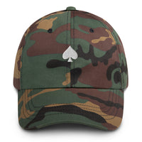 Casquette baseball as de pic noir vue avant CHT'M Boutique