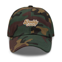 Casquette baseball daddy cool noir vue de trois quarts CHT'M Boutique