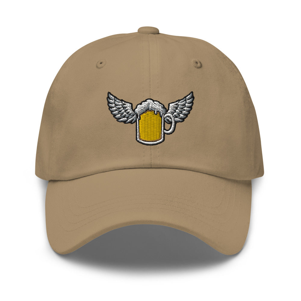 Casquette baseball flying beer noir coloris présenté CHT'M Boutique