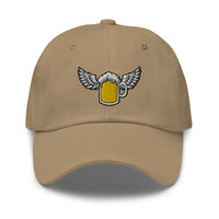 Casquette baseball flying beer noir coloris présenté CHT'M Boutique
