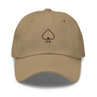 Casquette baseball coton chino kaki vue avant CHT'M Boutique