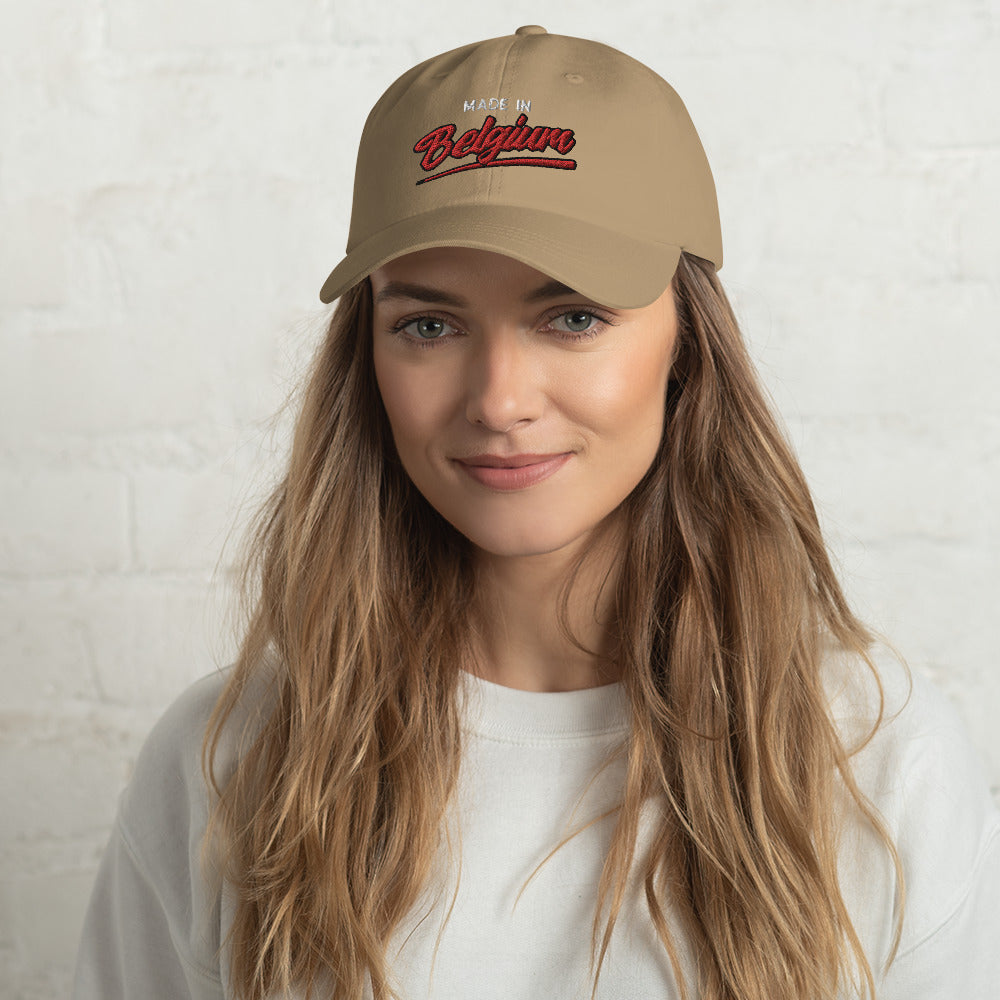 Casquette de Baseball - "Made in Belgium with love"