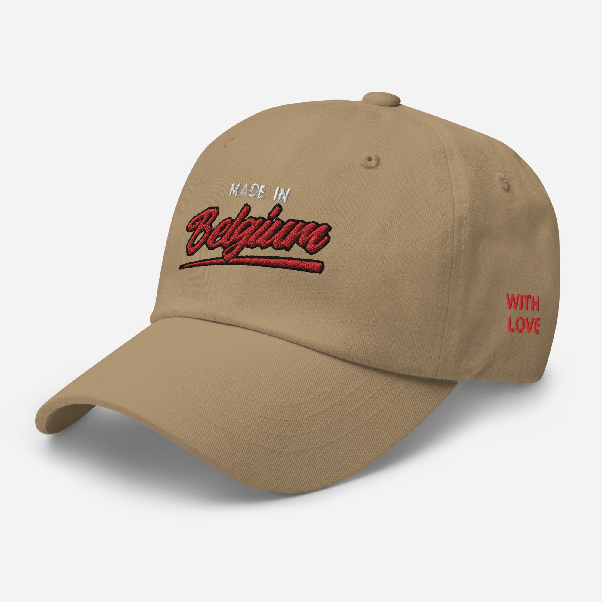 Casquette de Baseball - "Made in Belgium with love"