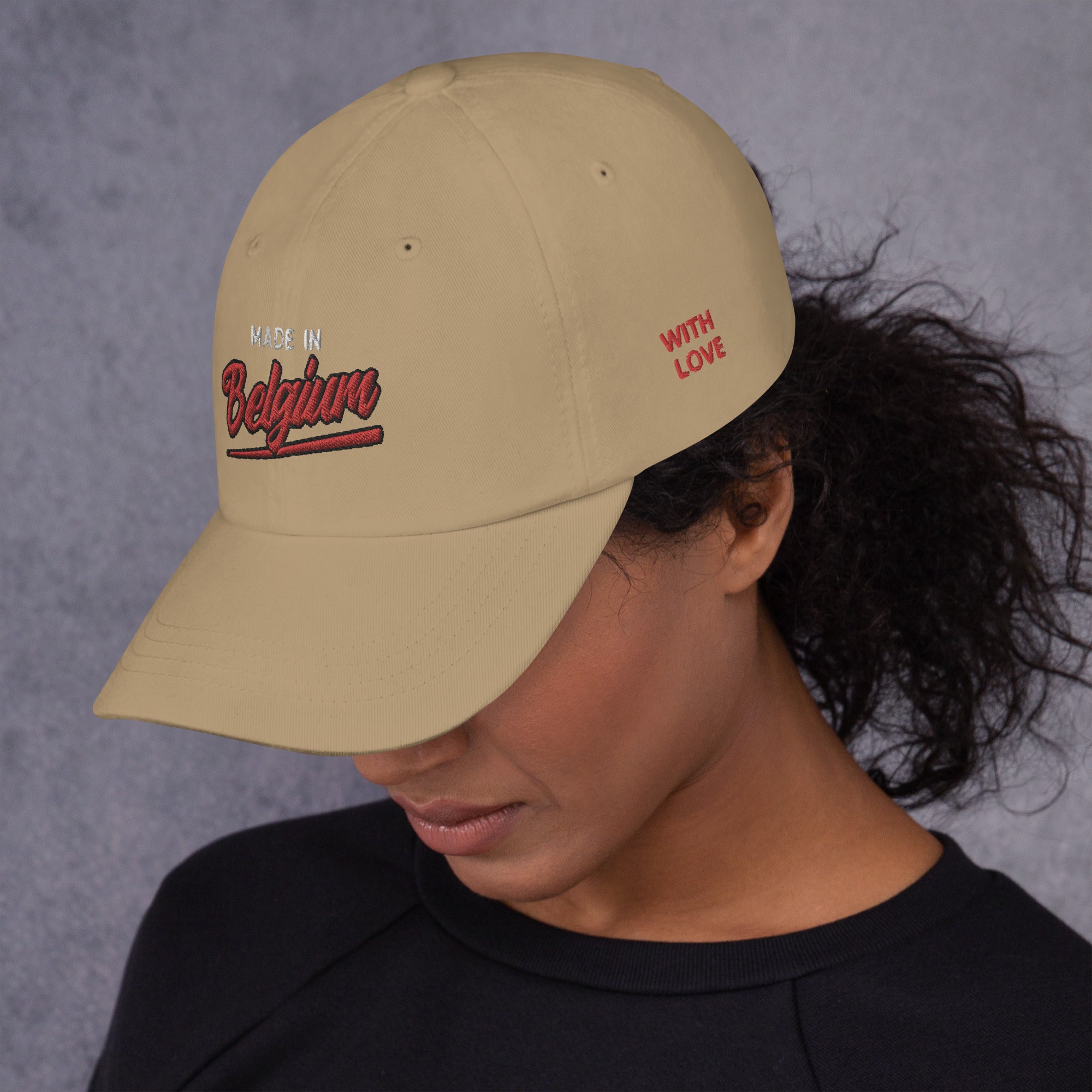 Casquette de Baseball - "Made in Belgium with love"