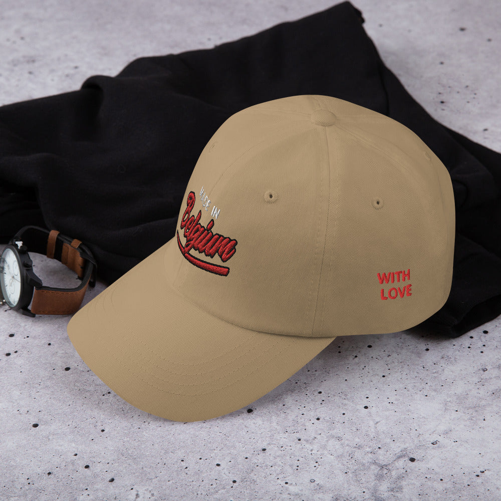 Casquette de Baseball - "Made in Belgium with love"