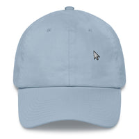 Casquette baseball geek noir détail de la broderie CHT'M Boutique