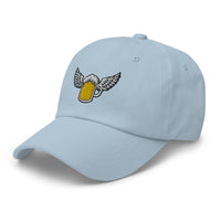 Casquette baseball flying beer noir détail de la broderie CHT'M Boutique