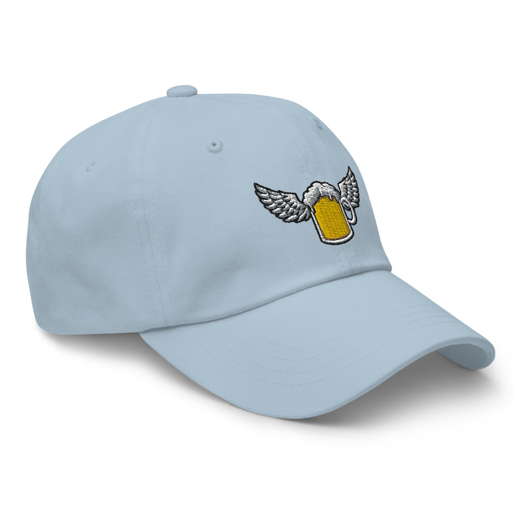Casquette baseball flying beer noir vue de profil CHT'M Boutique