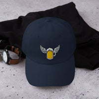 Casquette baseball flying beer noir portée en situation CHT'M Boutique