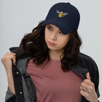 Casquette baseball flying beer noir vue de profil CHT'M Boutique