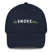 Casquette baseball smoke weed noir vue de profil CHT'M Boutique