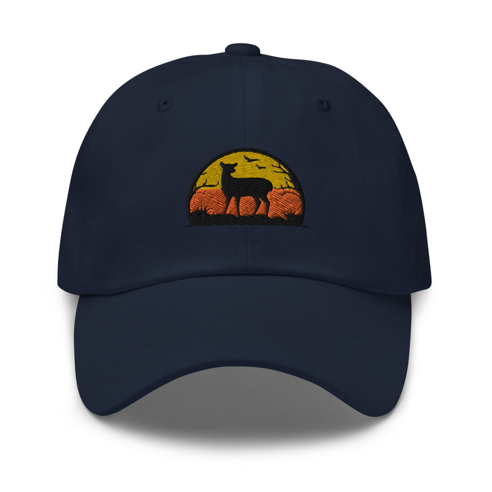Casquette baseball sun biche camouflage détail de la broderie CHT'M Boutique