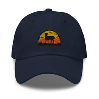 Casquette baseball sun biche camouflage détail de la broderie CHT'M Boutique