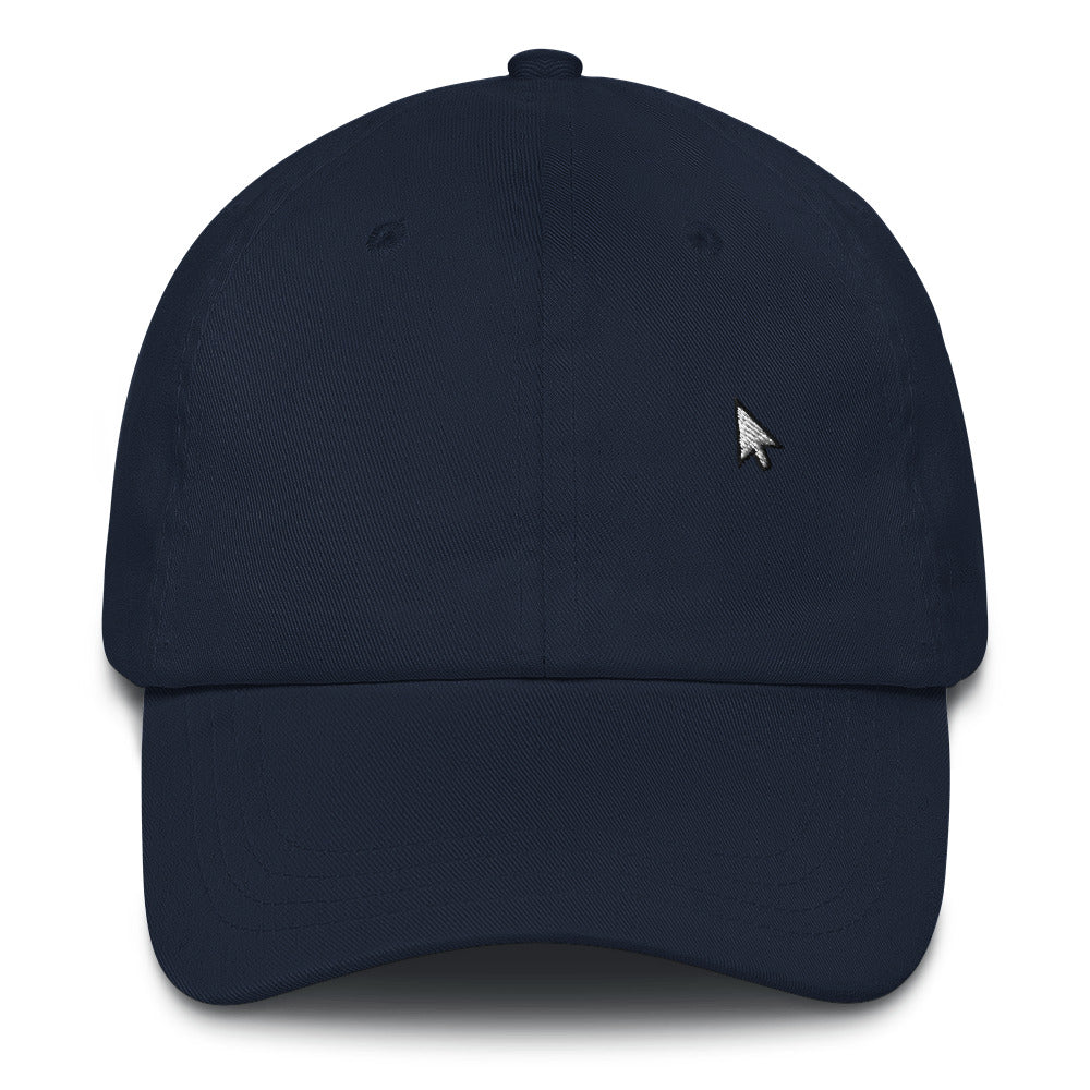 Casquette baseball geek noir vue de trois quarts CHT'M Boutique