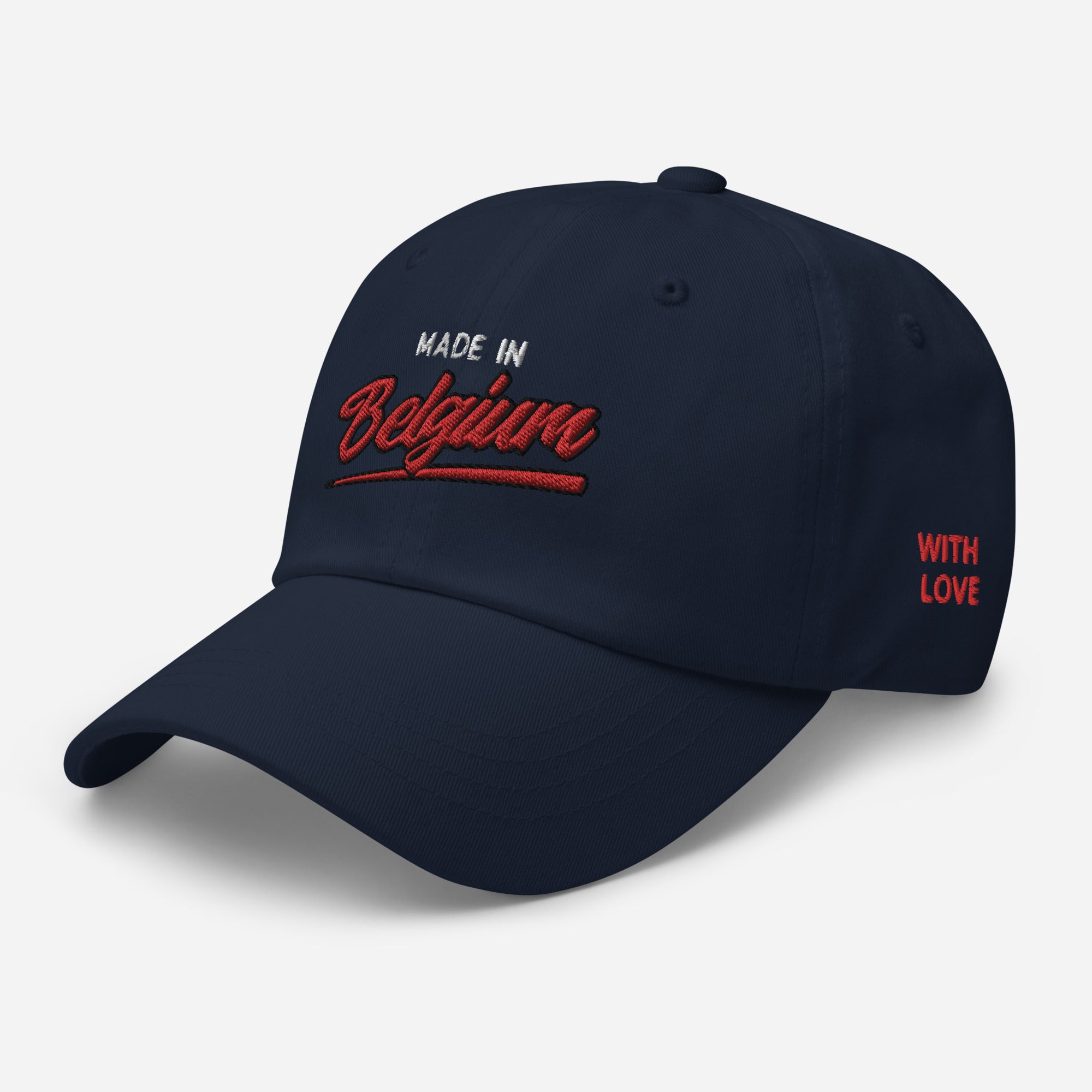 Casquette de Baseball - "Made in Belgium with love"
