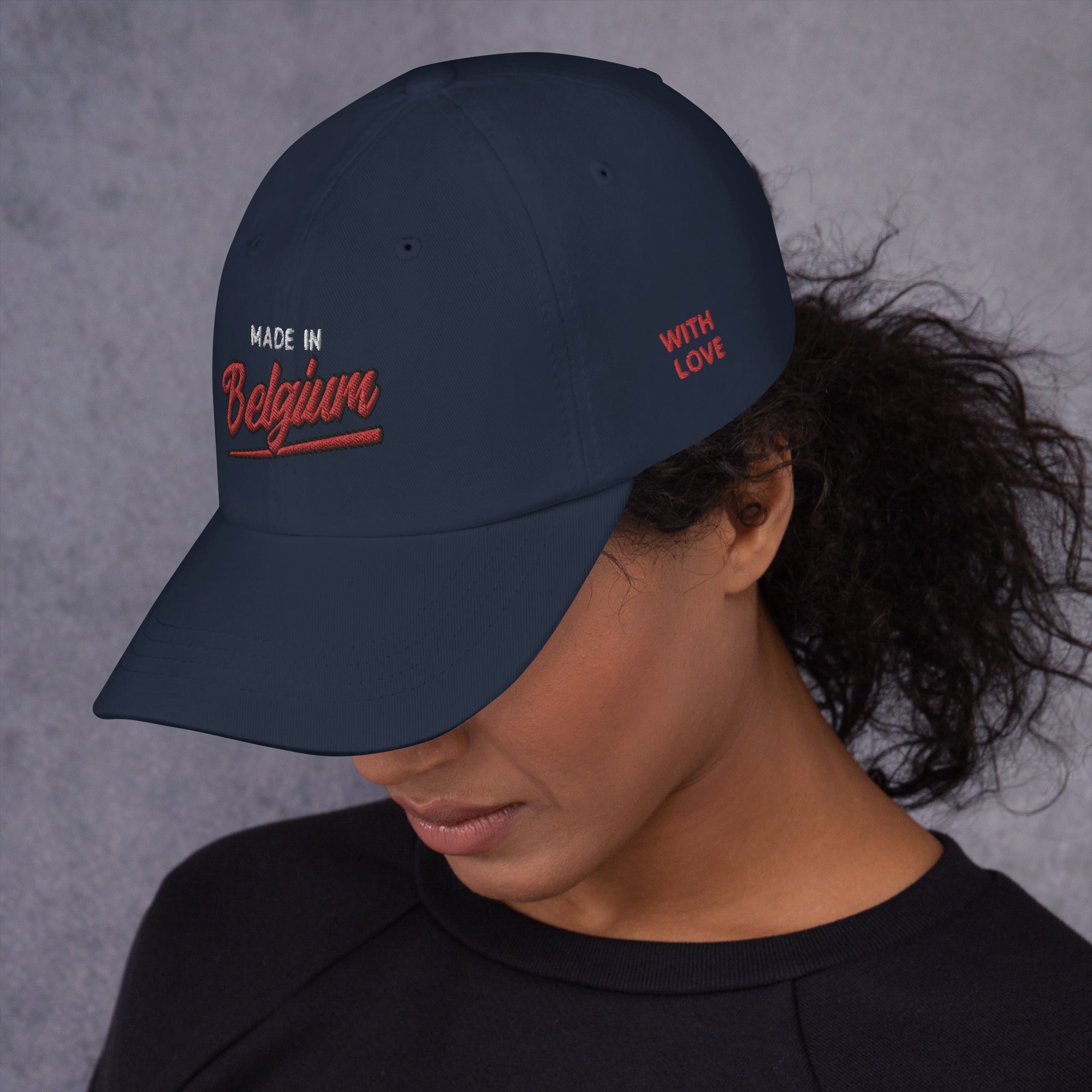 Casquette de Baseball - "Made in Belgium with love"