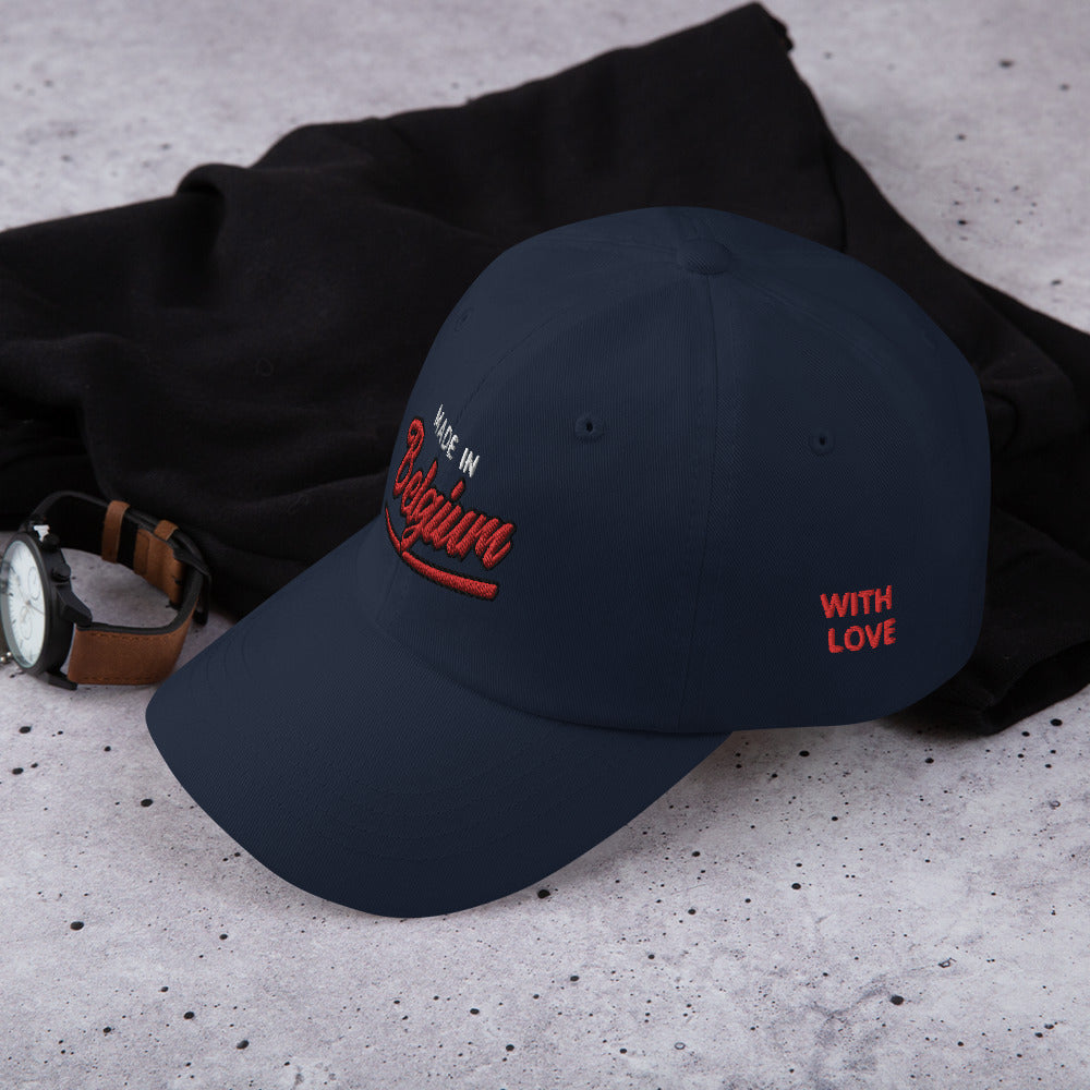 Casquette de Baseball - "Made in Belgium with love"