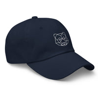 Casquette baseball ours origami noir coloris présenté CHT'M Boutique