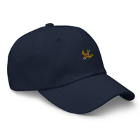 Casquette baseball hirondelle noir coloris présenté CHT'M Boutique