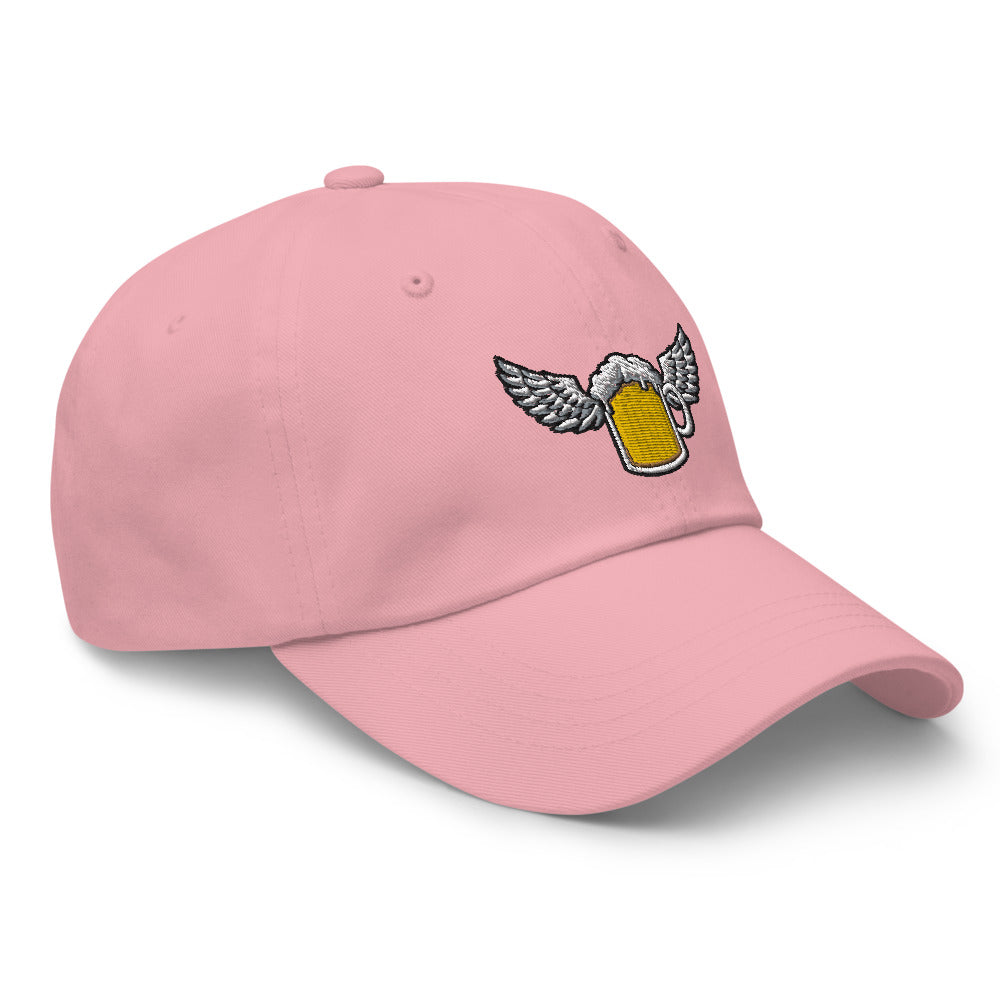 Casquette baseball flying beer noir vue de trois quarts CHT'M Boutique