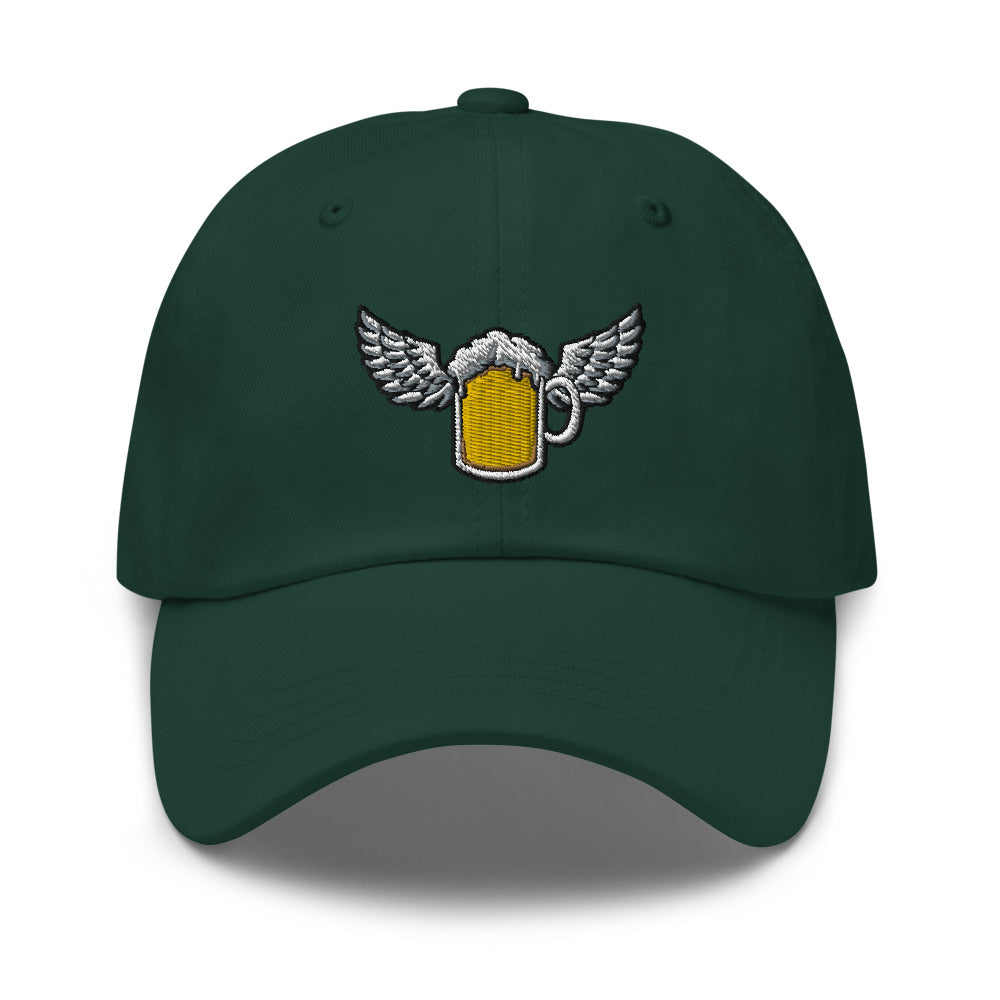 Casquette baseball flying beer noir vue avant CHT'M Boutique