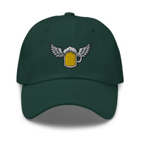 Casquette baseball flying beer noir vue avant CHT'M Boutique