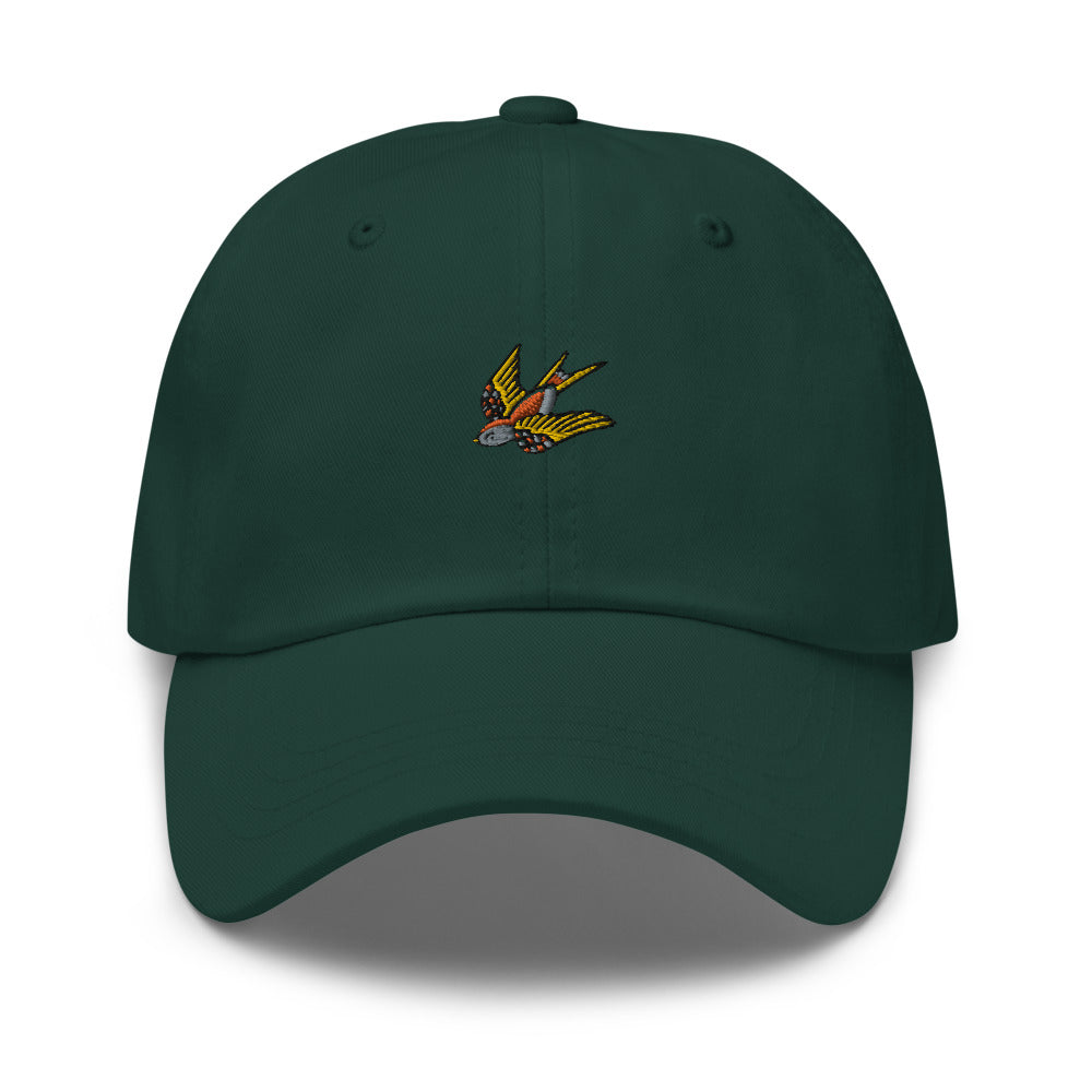 Casquette baseball hirondelle noir CHT'M Boutique