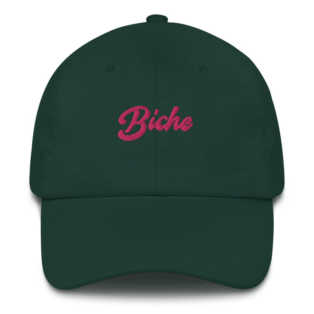 Casquette femme biche noir vue avant CHT'M Boutique