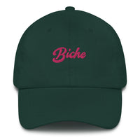 Casquette femme biche noir vue avant CHT'M Boutique