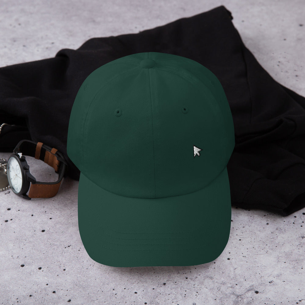 Casquette baseball geek noir vue de profil CHT'M Boutique