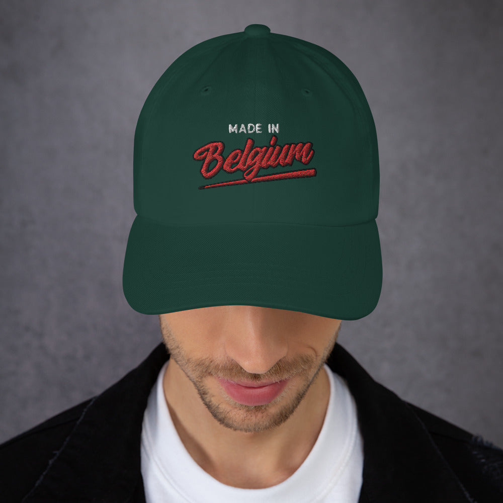 Casquette de Baseball - "Made in Belgium with love"