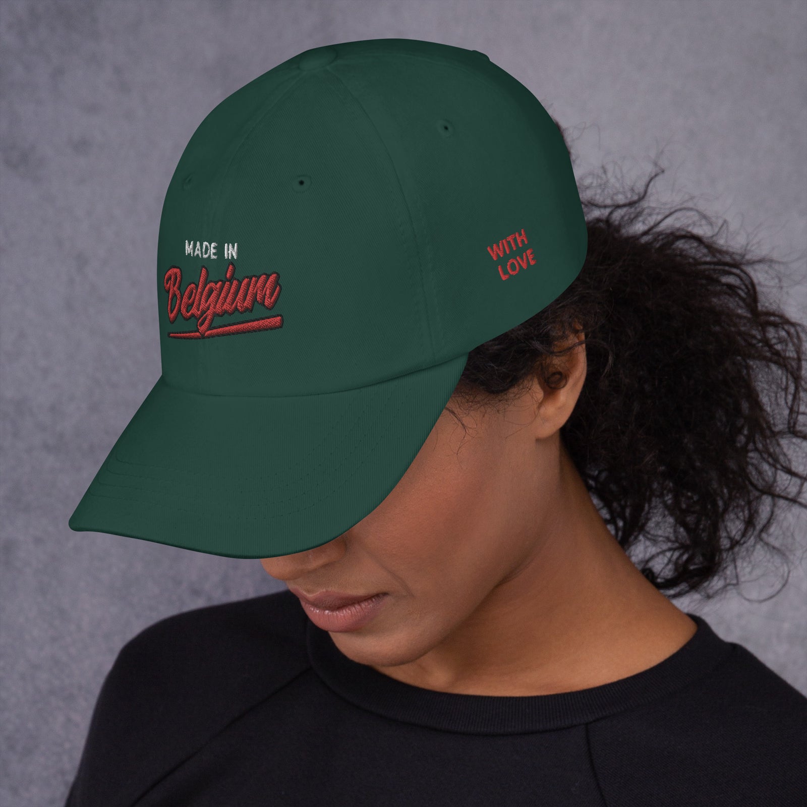 Casquette de Baseball - "Made in Belgium with love"