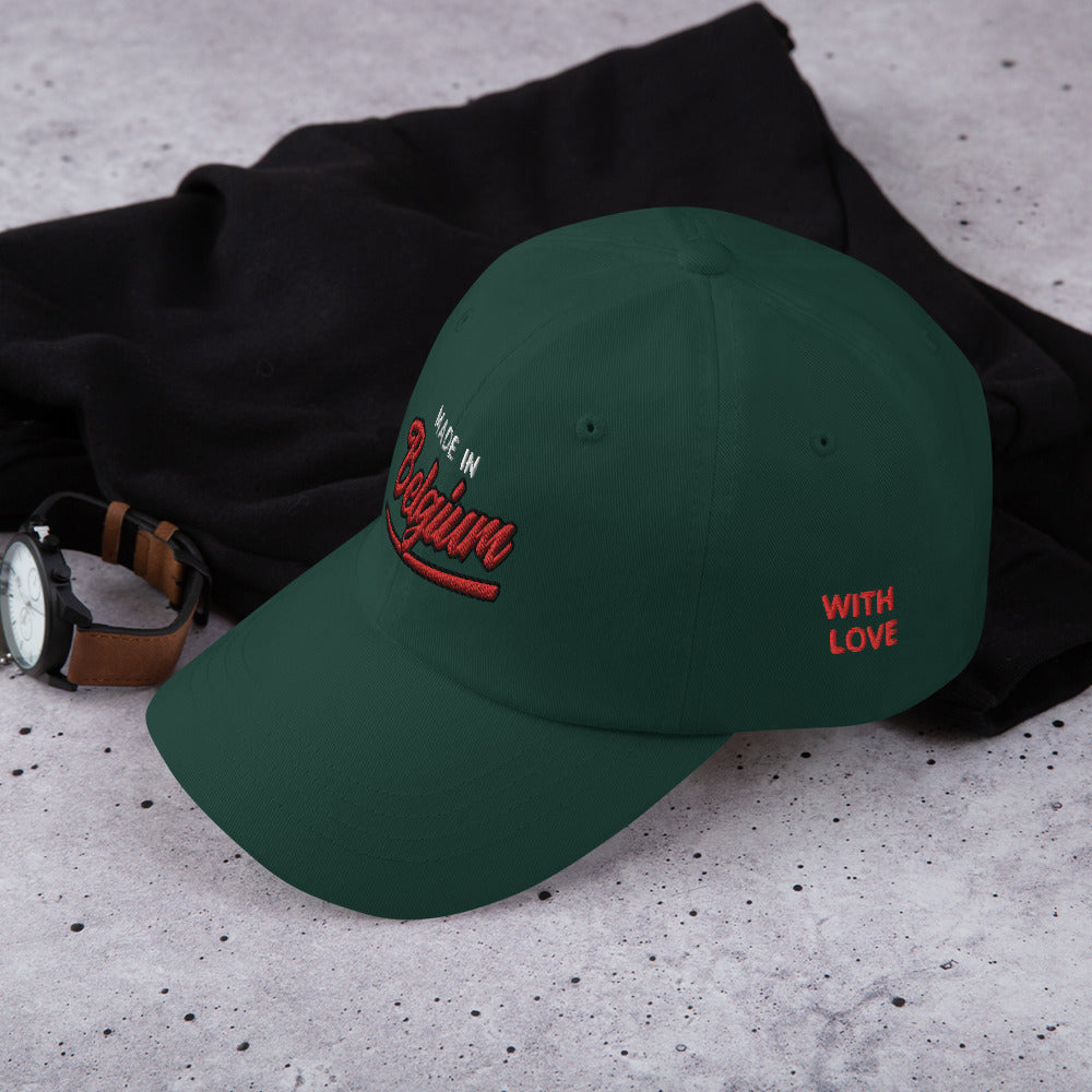 Casquette de Baseball - "Made in Belgium with love"